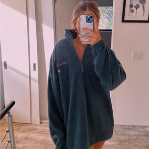 GANT oversized quarter zip